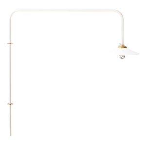 Hanging Lamp N°5, White, 90 x 100 cm