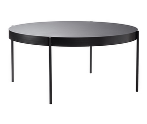 Series 430 Dining Table, Black, ø 160 cm