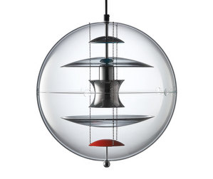 VP Globe Pendant Lamp, Tinted Glass, ø 40 cm