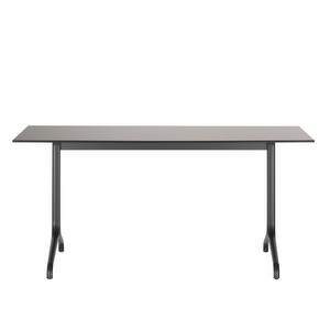 Belleville Outdoor Table, Black, 160 x 75 cm