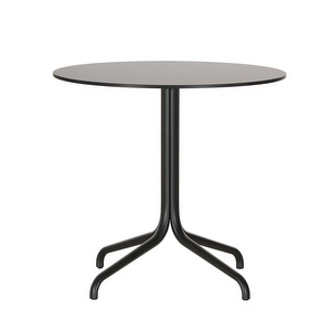 Belleville Outdoor Table, Black, ø 79,6 cm