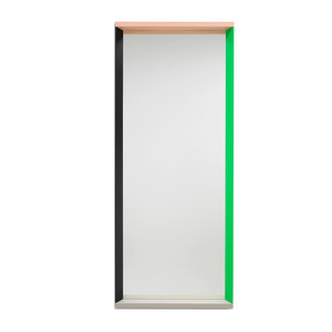 Colour Frame -peili, green/pink, 58 x 140 cm