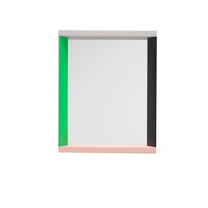 Colour Frame -peili, green/pink, 38 x 48 cm