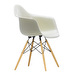 Eames DAW Fiberglass -tuoli, parchment/hunajasaarni