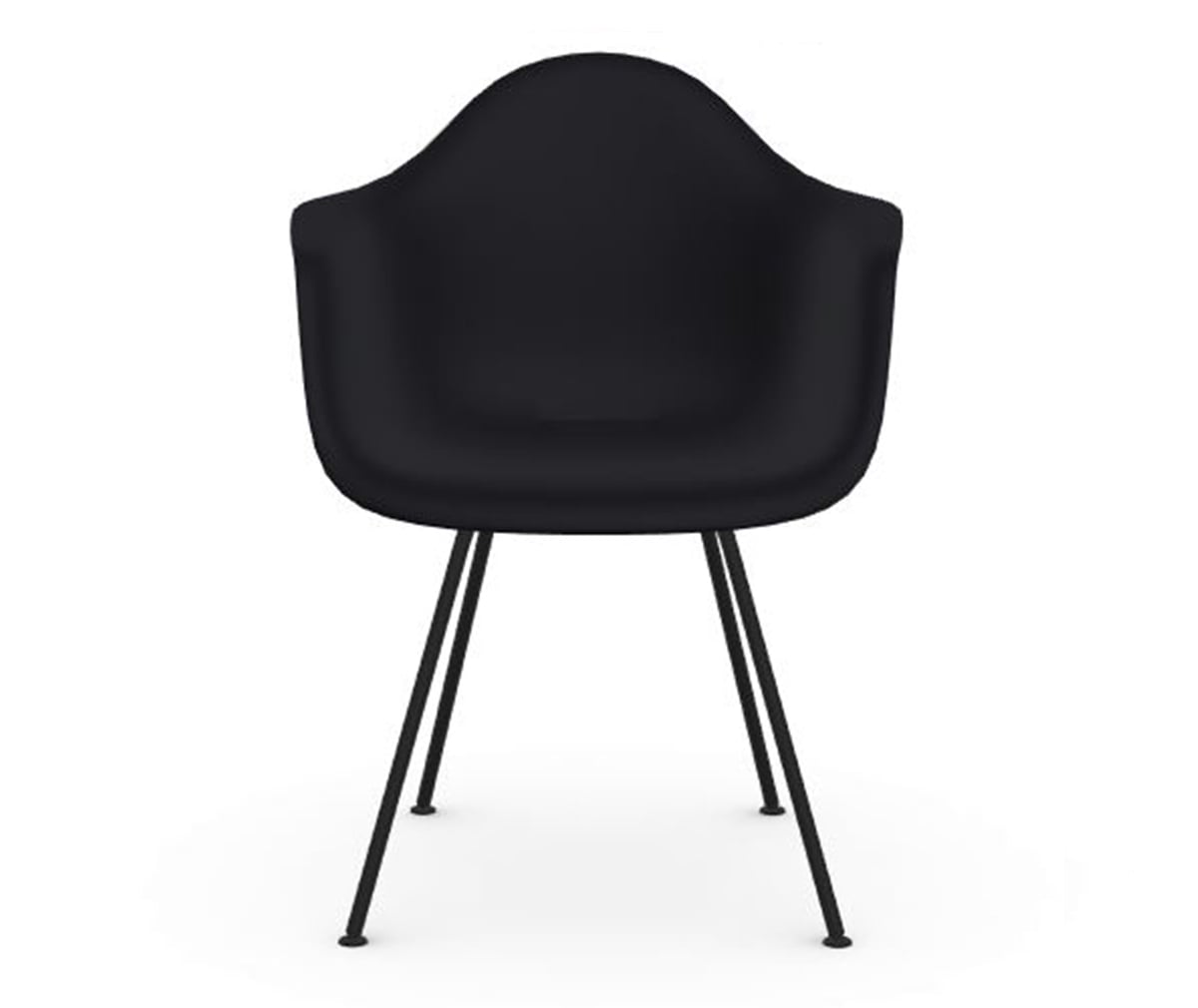 Eames DAX RE -tuoli käsinojilla