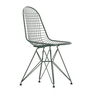 Eames DKR Wire Chair, Dark Green