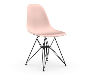 Eames DSR RE -tuoli, pale rose/musta