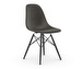 Eames DSW Fiberglass Chair, Elephant Grey/Black Maple