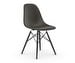 Eames DSW Fiberglass -tuoli, elephant grey/musta vaahtera