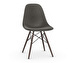 Eames DSW Fiberglass -tuoli, elephant grey/tumma vaahtera