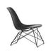 Eames LSR RE -tuoli, deep black/musta