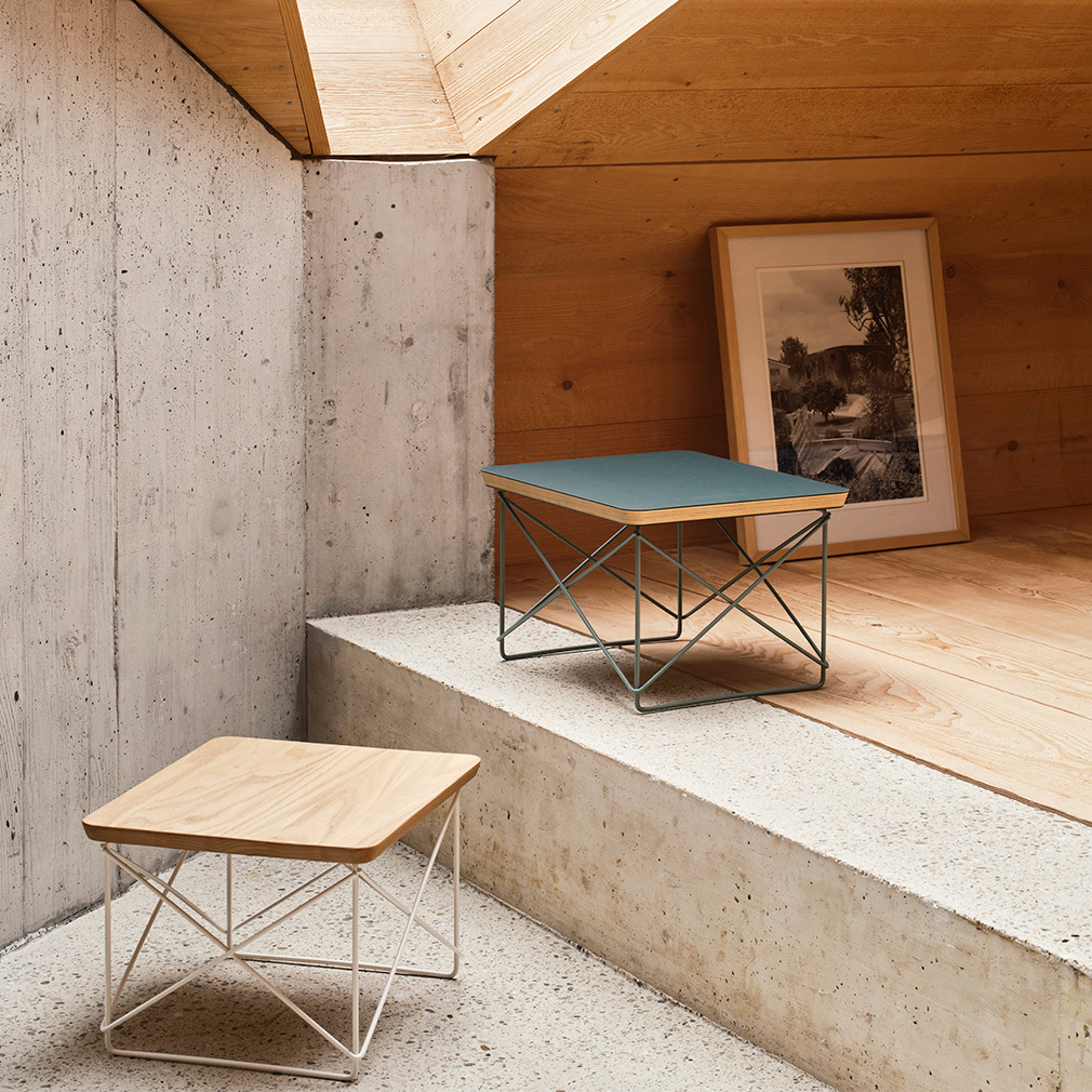 Eames Occasional Table LTR -sivupöytä