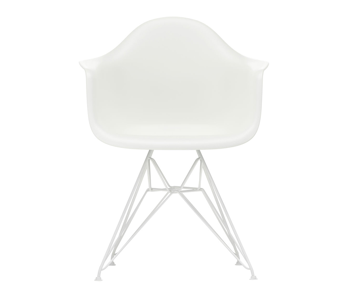 Eames DAR RE -tuoli käsinojilla