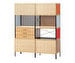 Eames Storage Units Shelf, 4-piece with drawers