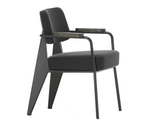 Fauteuil Direction Chair, Black/Dark Grey