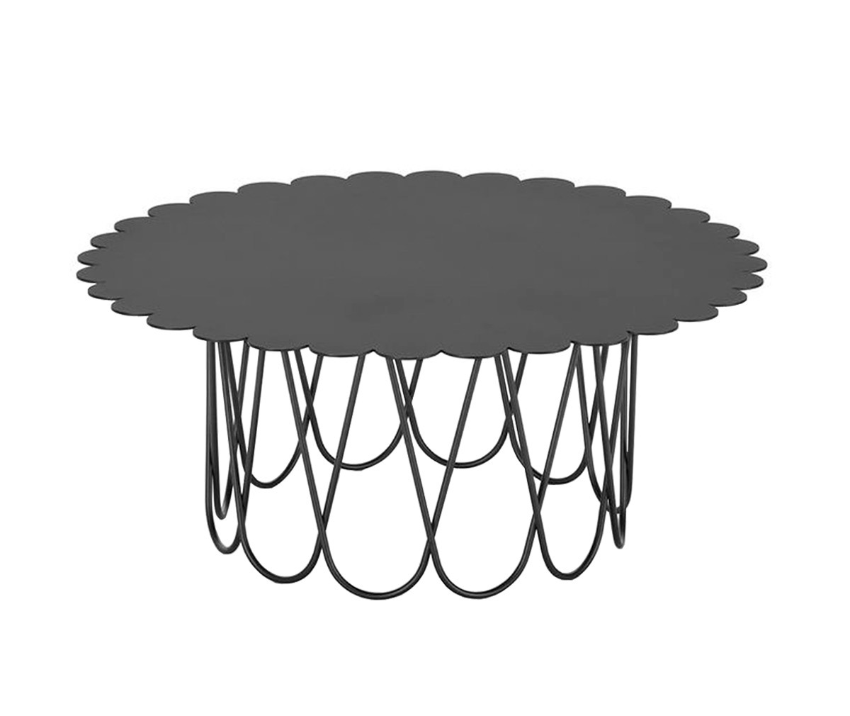 Vitra Flower-sohvapöytä anthracite, ⌀ 60 cm Vitra Flower-sohvapöytä anthracite, ⌀ 60 cm