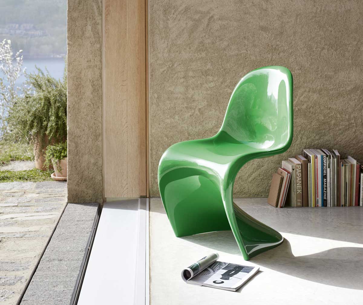 Vitra Panton Classic Chair, Green | Vepsäläinen