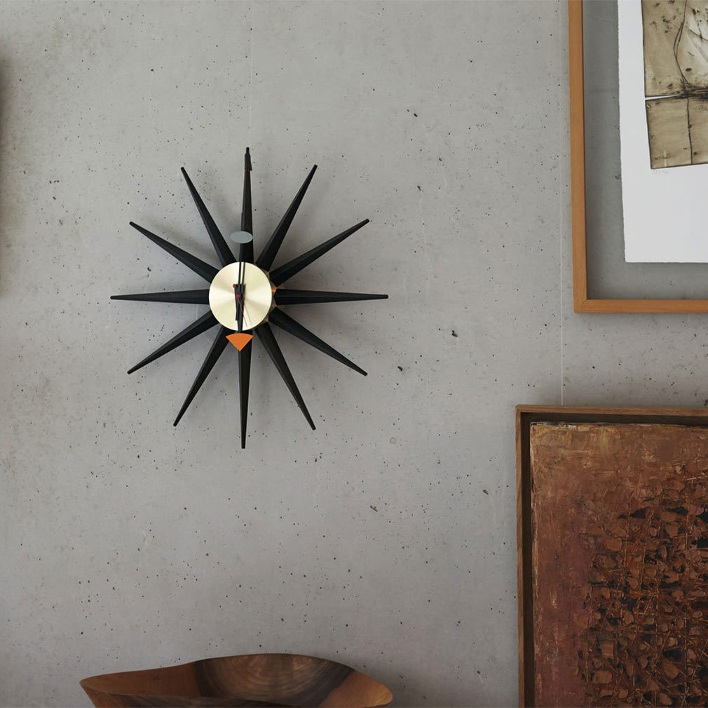 Sunburst Clock