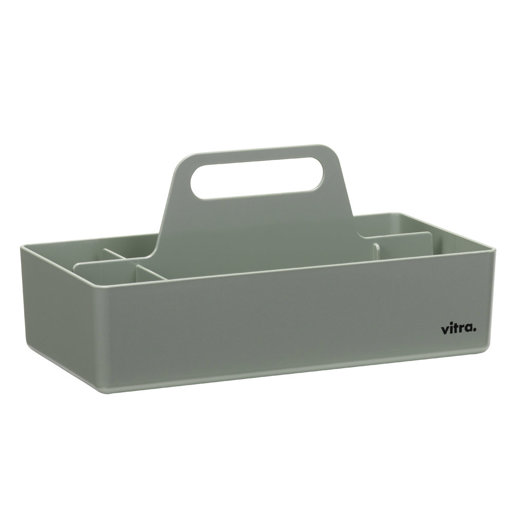 Vitra Toolbox RE Storage Box Moss Grey