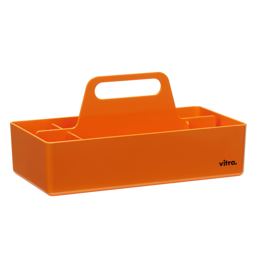 Vitra Toolbox RE Storage Box Tangerine