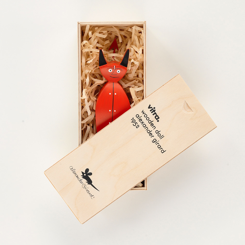 Wooden Doll Little Devil