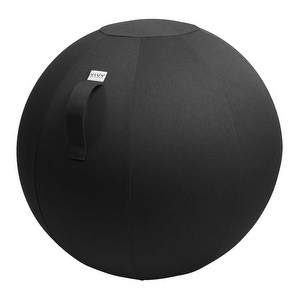 LEIV Sitting Ball, Black, ø 60–65 cm