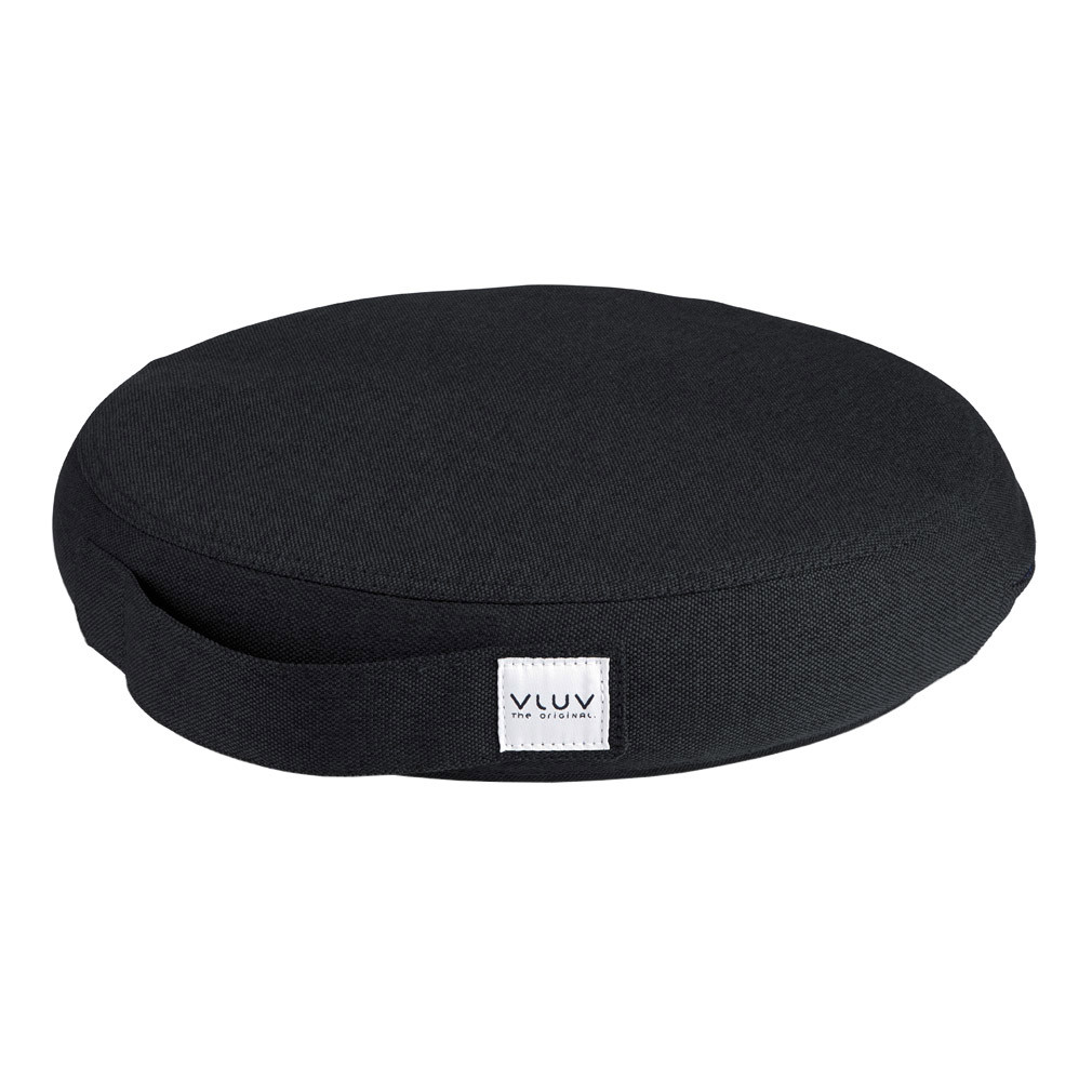 VLUV Pil & Ped Leiv -istuintyyny black, ø 36 cm