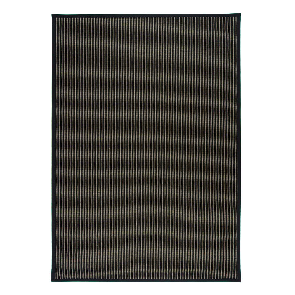 VM Carpet Lyyra-matto musta, 80 x 200 cm