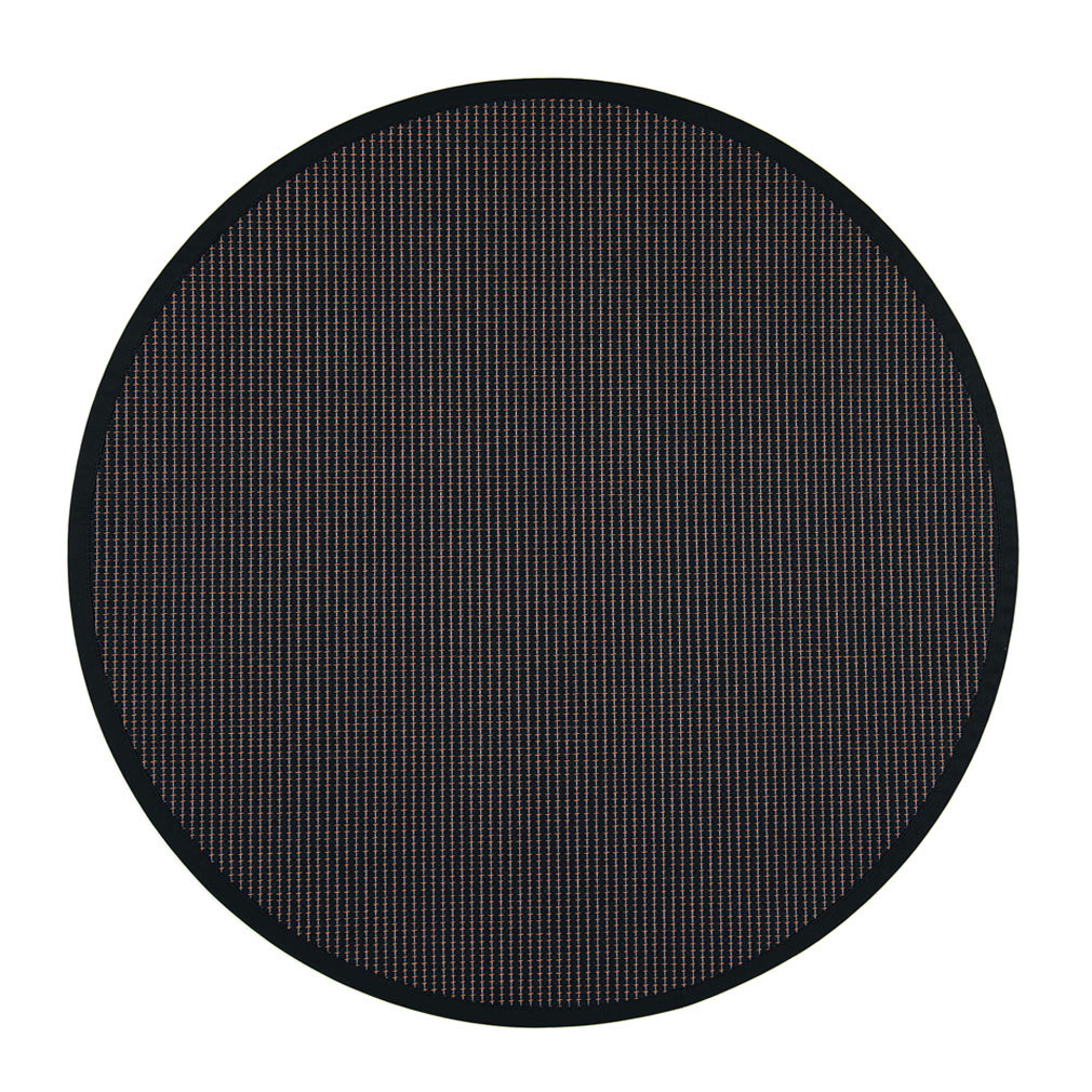 VM Carpet Lyyra-matto musta, ø 160 cm