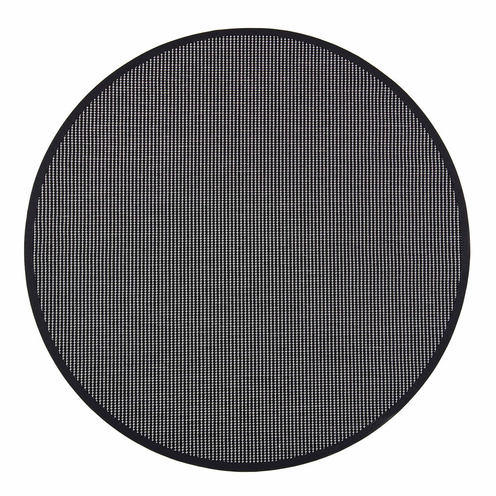 VM Carpet Lyyra2-matto musta, ø 200 cm
