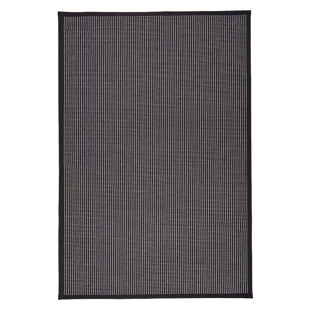 VM Carpet Lyyra2-matto musta, 80 x 300 cm