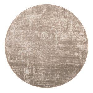 Basaltti-matto, beige, ø 133 cm