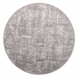Basaltti-matto, harmaa, ø 240 cm