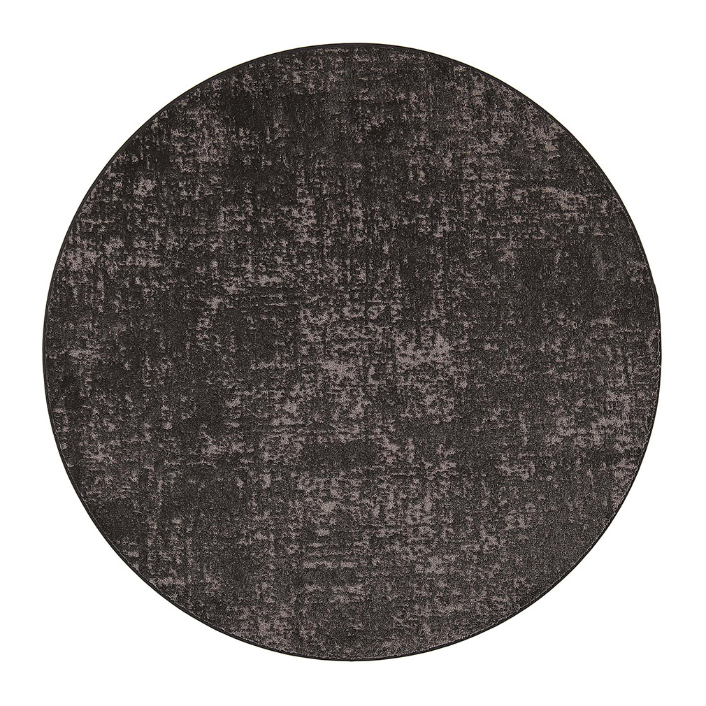 VM Carpet Basaltti-matto musta, ø 200 cm