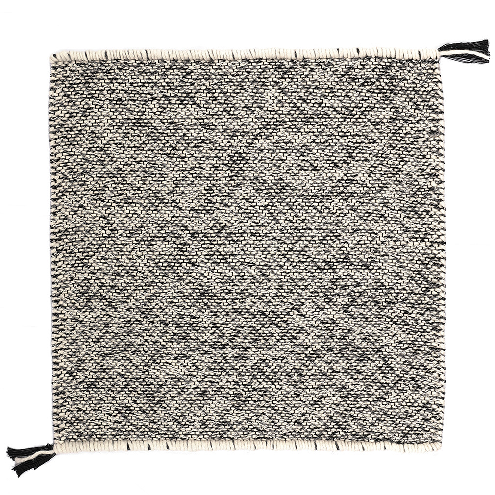 VM Carpet Duo Rae -matto musta/valkoinen, 200 x 300 cm