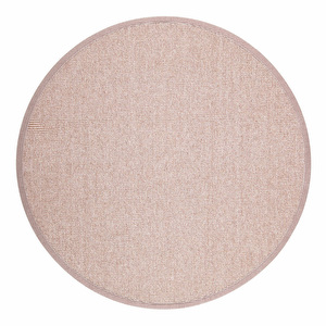 Esmeralda-matto, beige, ø 160 cm