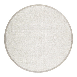 Esmeralda-matto, valkoinen, ø 133 cm