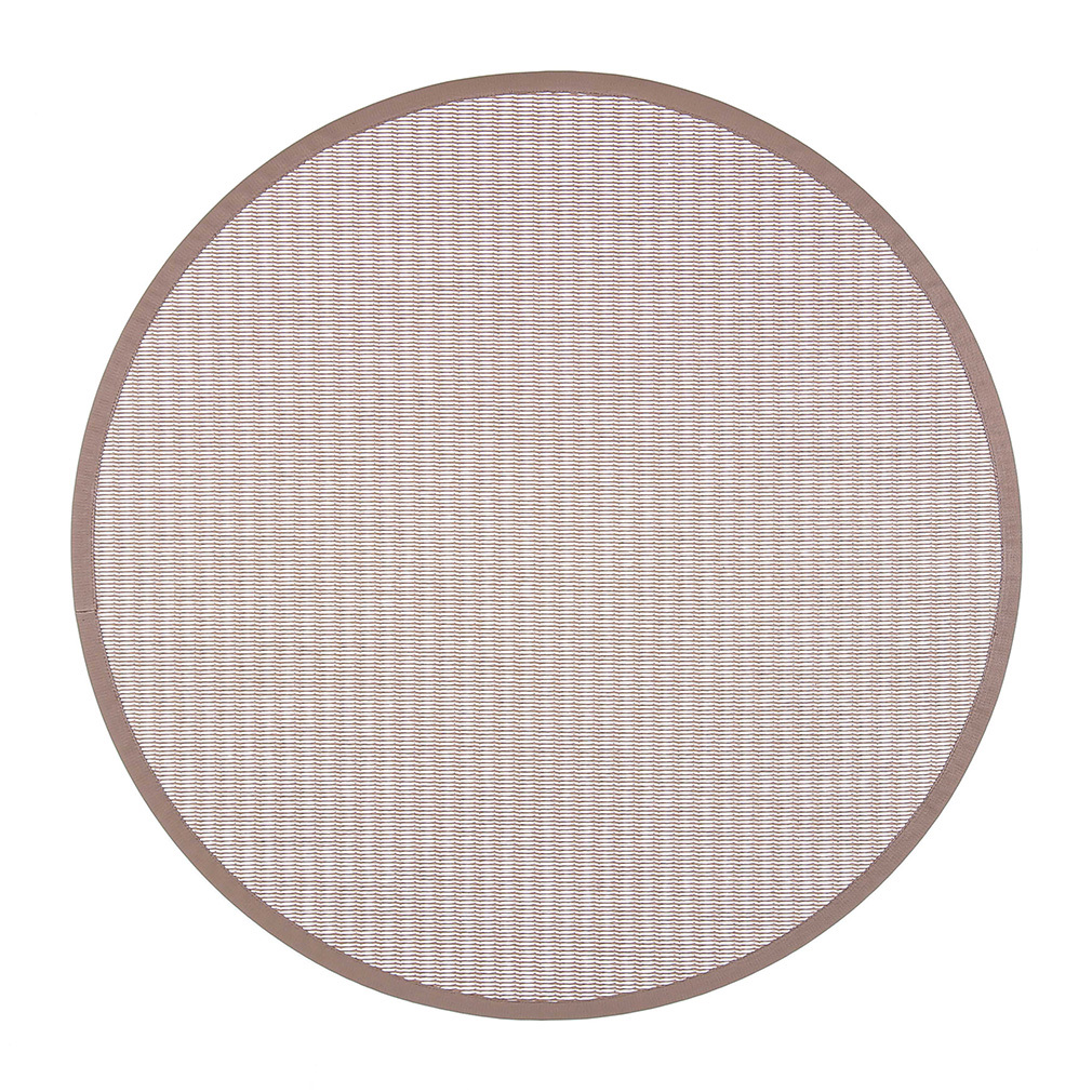 VM Carpet Kelo-matto beige/valkoinen, ø 200 cm