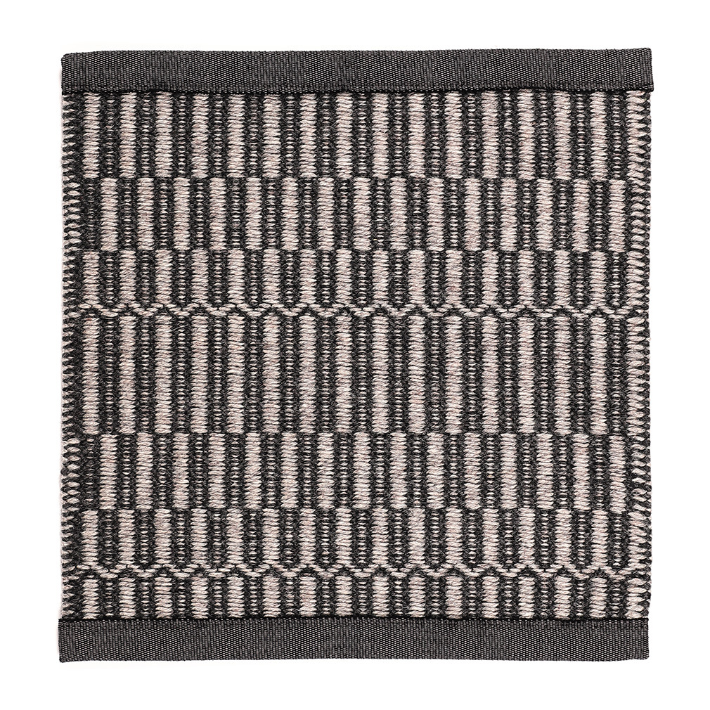 VM Carpet Duo Latua -matto harmaa/musta, 160 x 230 cm