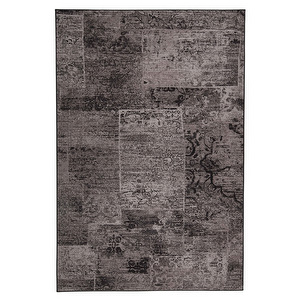 Rustiikki-matto, musta, 200 x 300 cm
