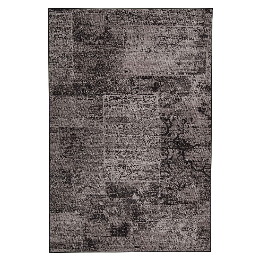 VM Carpet Rustiikki-matto musta, 80 x 150 cm
