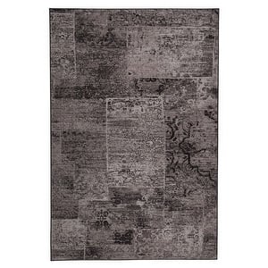 Rustiikki-matto, musta, 80 x 200 cm