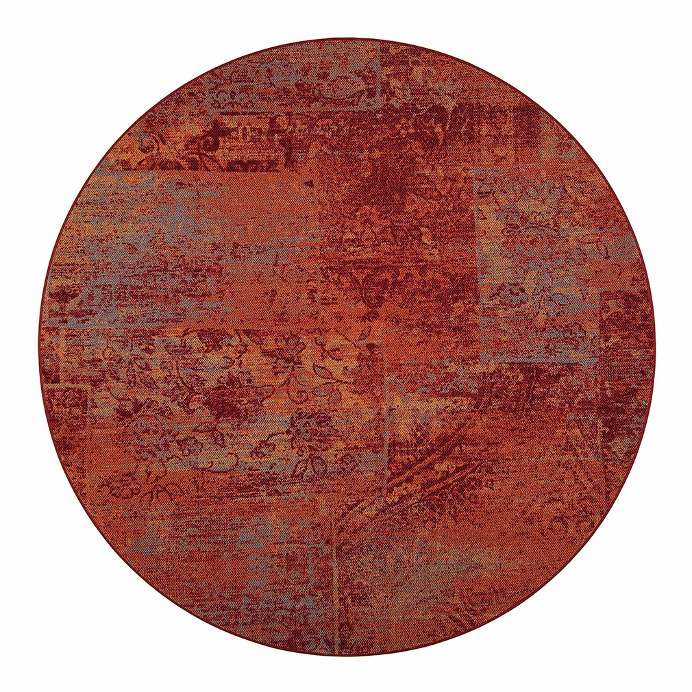 VM Carpet Rustiikki-matto punainen, ø 133 cm