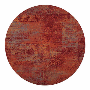 Rustiikki-matto, punainen, ø 133 cm