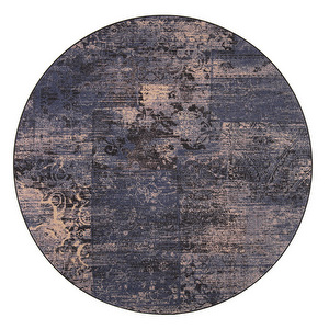 Rustiikki-matto, sininen, ø 133 cm