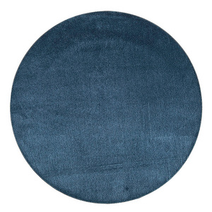 Satine-matto, sininen, ø 133 cm
