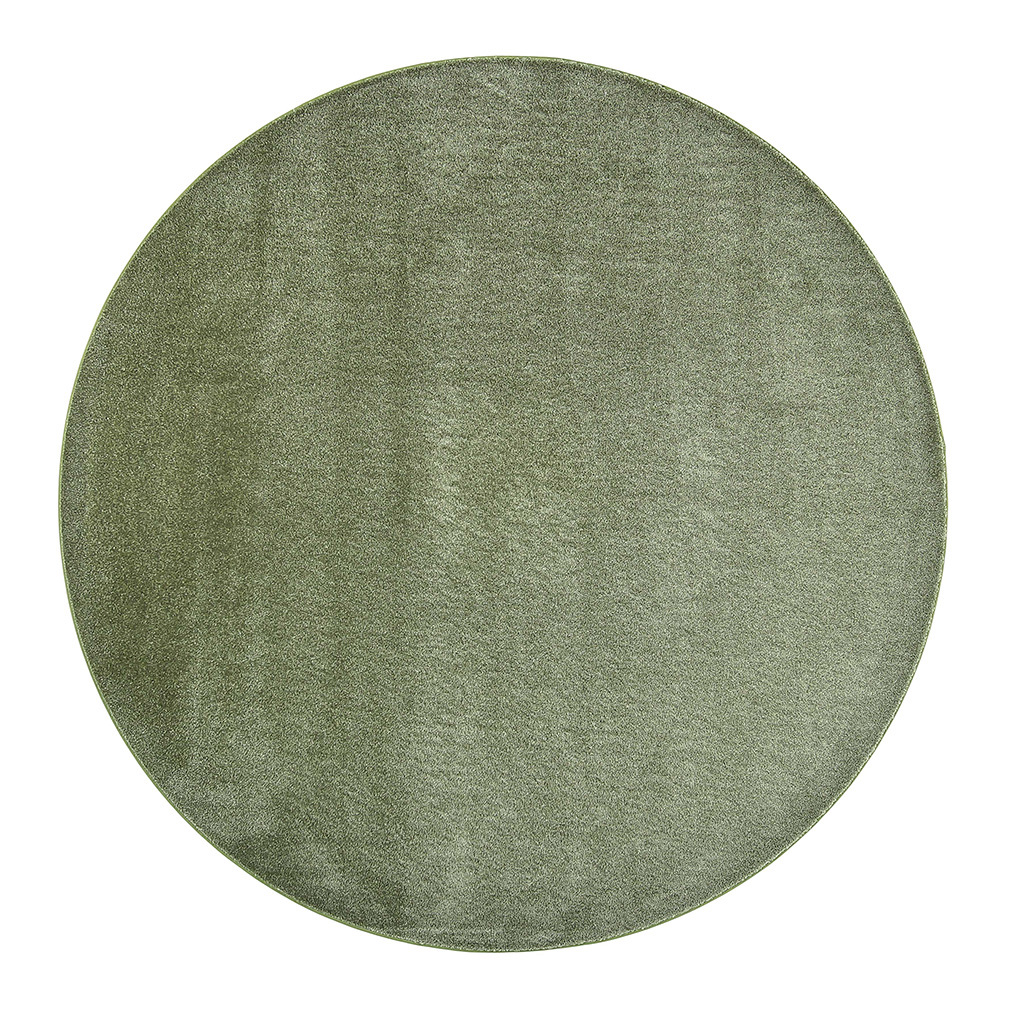VM Carpet Satine-matto vihreä, ø 160 cm