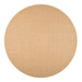 Sisal-matto , beige-harmaa, ø 200 cm