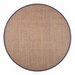 Sisal-matto , harmaa mix, ø 240 cm