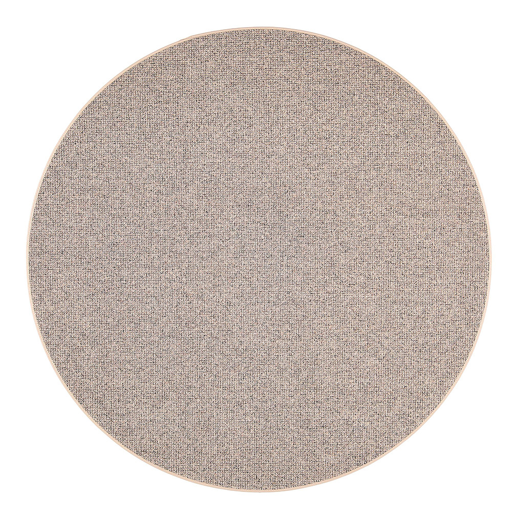 VM Carpet Tweed-matto vaaleanbeige, ø 240 cm